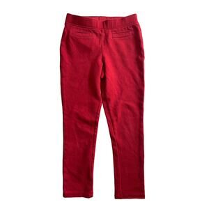 C&J Red Ponte Pants